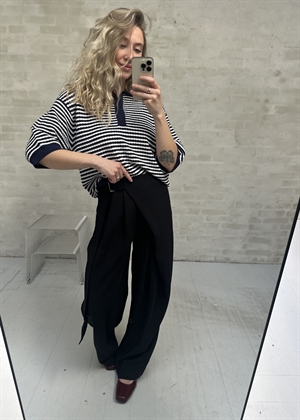 Polo knit Navy/Cream Stella Nova